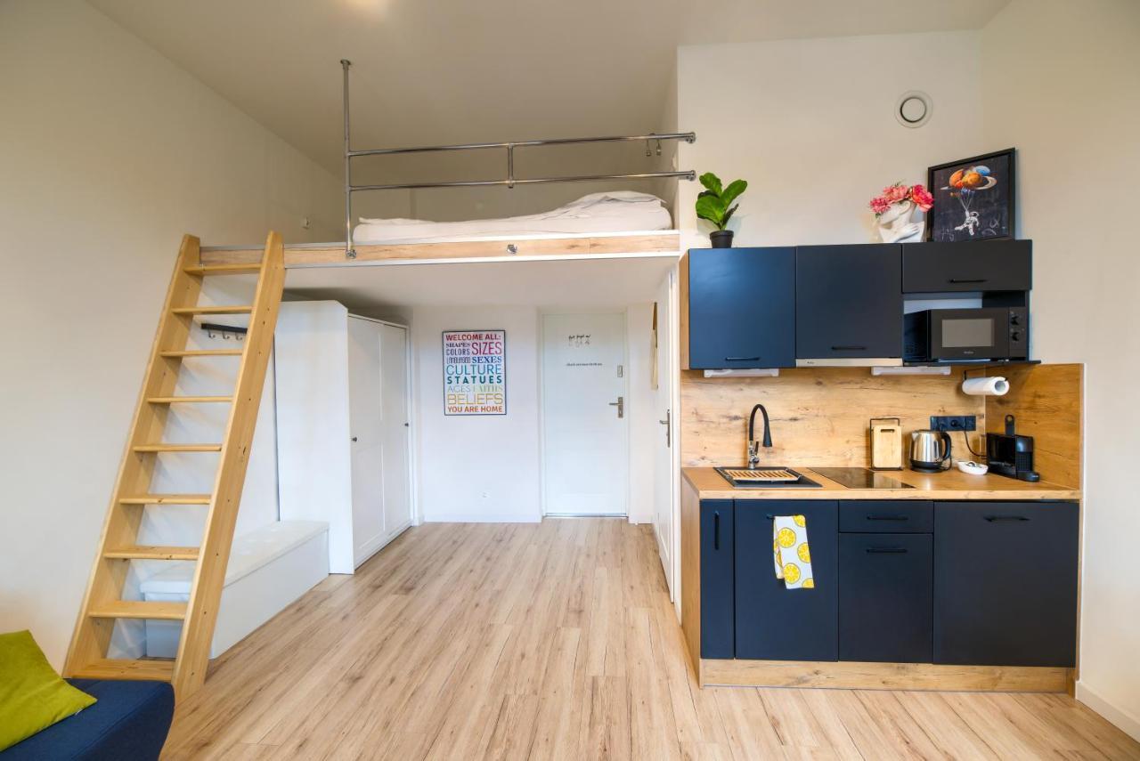 Tiny Studio City Centre / Mala Kawalerka Appartement Szczecin Buitenkant foto